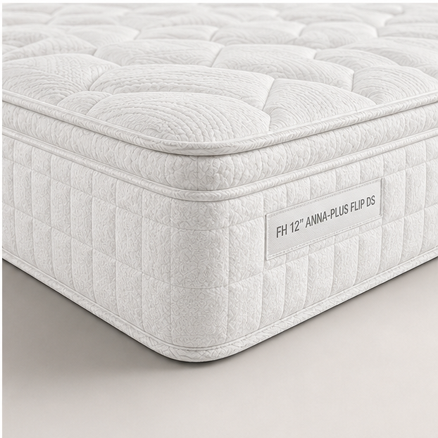 FH 12″ Anna-Plus Flip DS Mattress view 4