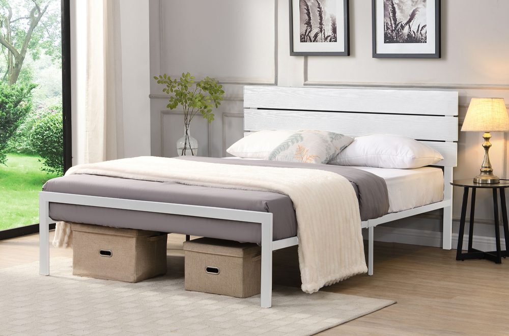 FH-2205 Metal Platform Bed view 3
