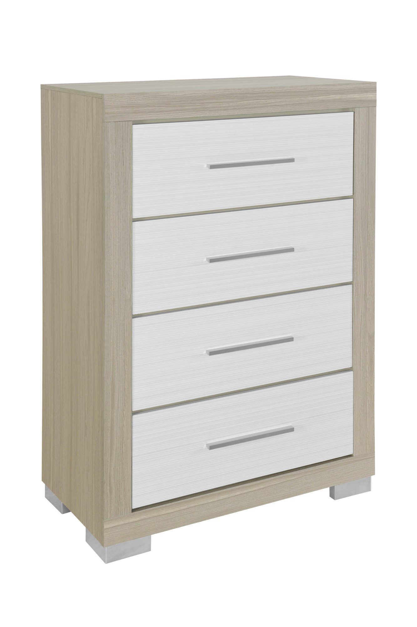 Emma Natural-White Bedroom Set view 5