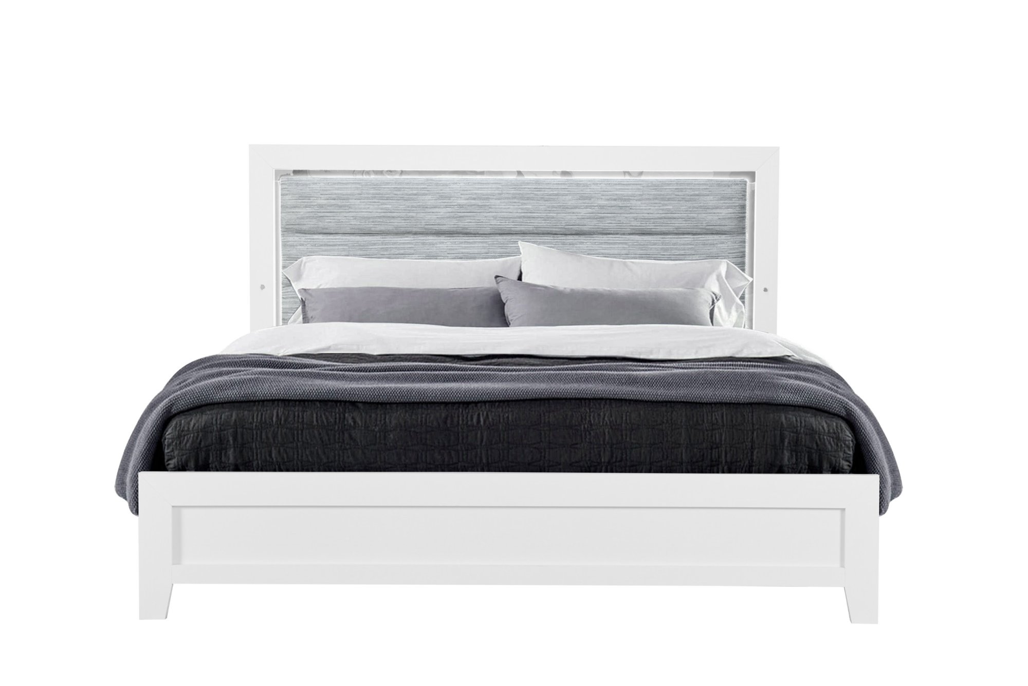 Luccia White Bedroom Set view 4