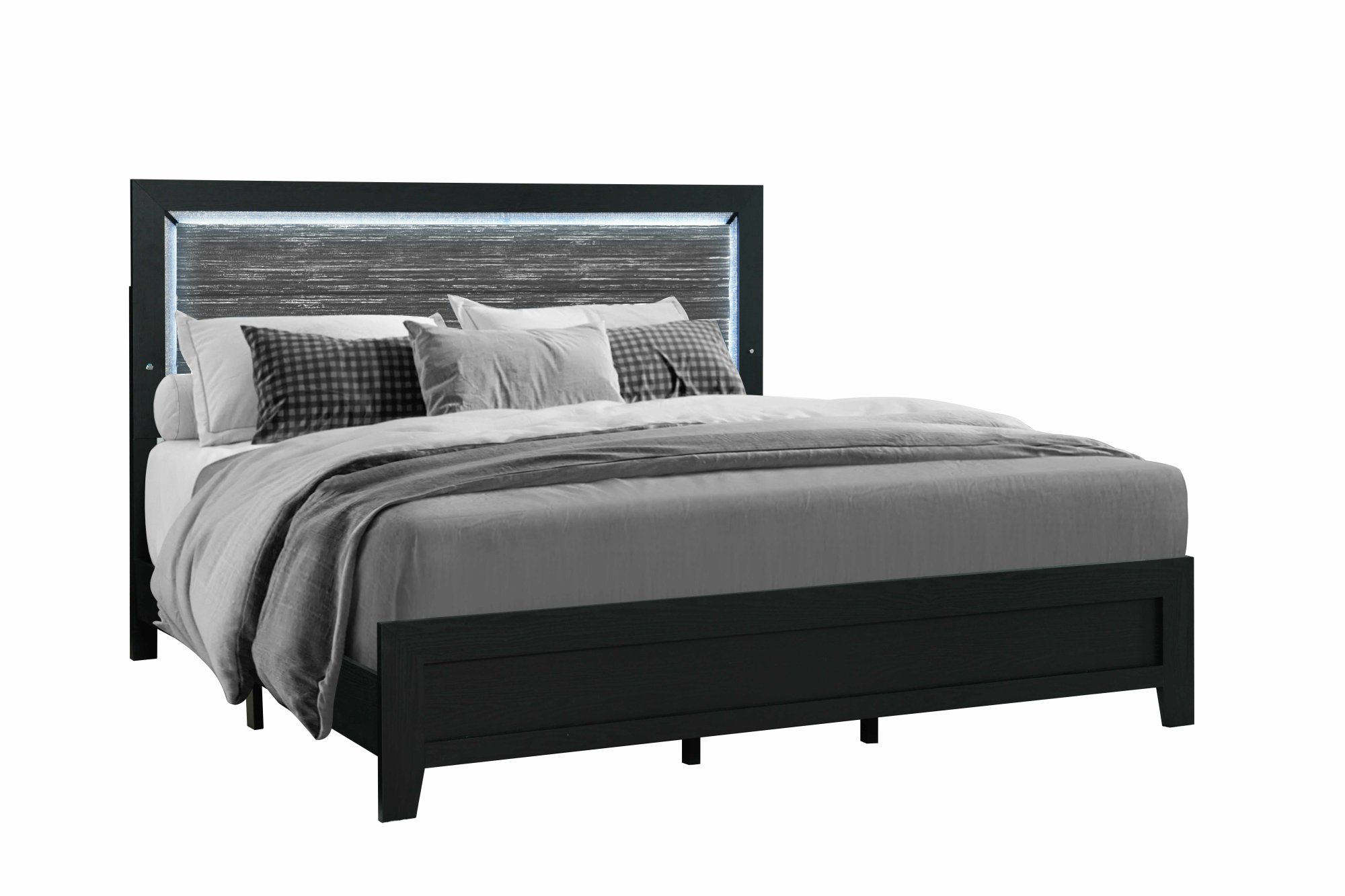 Reid Black Bedroom Set view 2