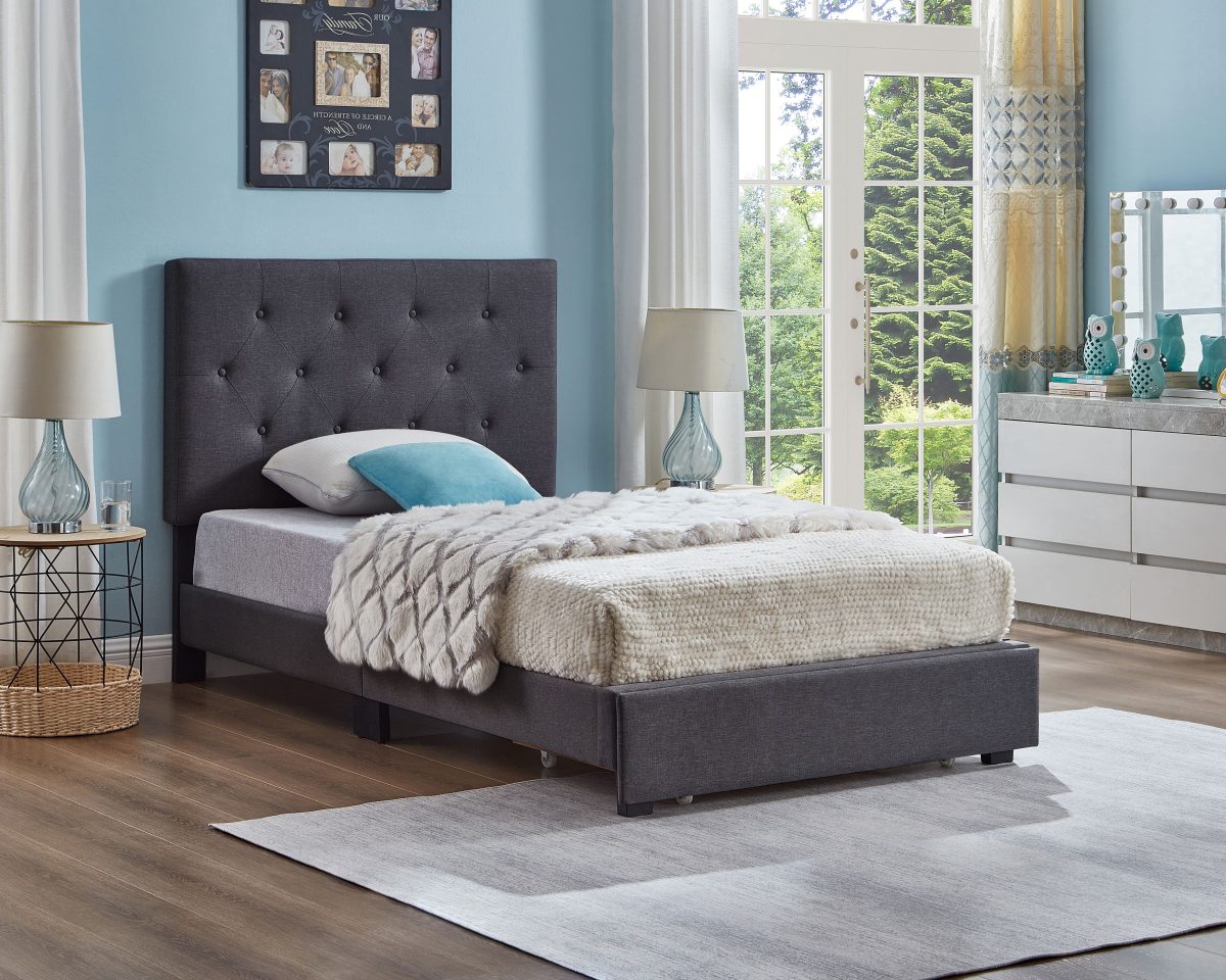 FH-2125 Storage Platform Bed view 3