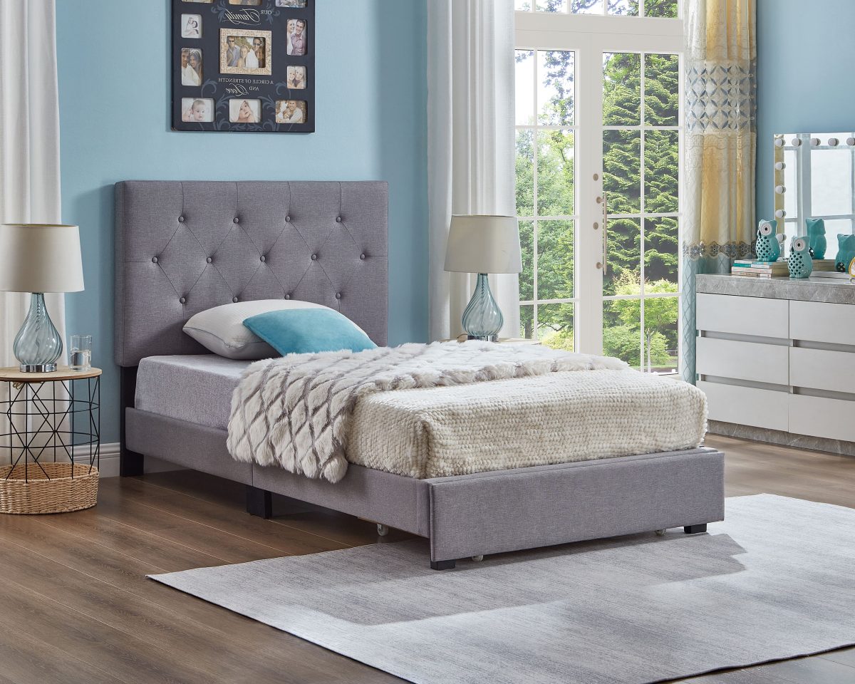 FH-2125 Storage Platform Bed view 7