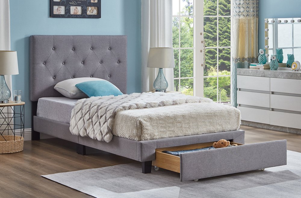 FH-2125 Storage Platform Bed view 8