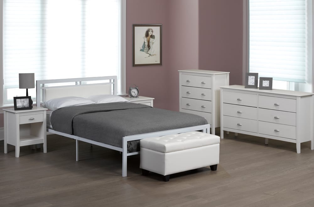 FH-2201 Metal Platform Bed view 3