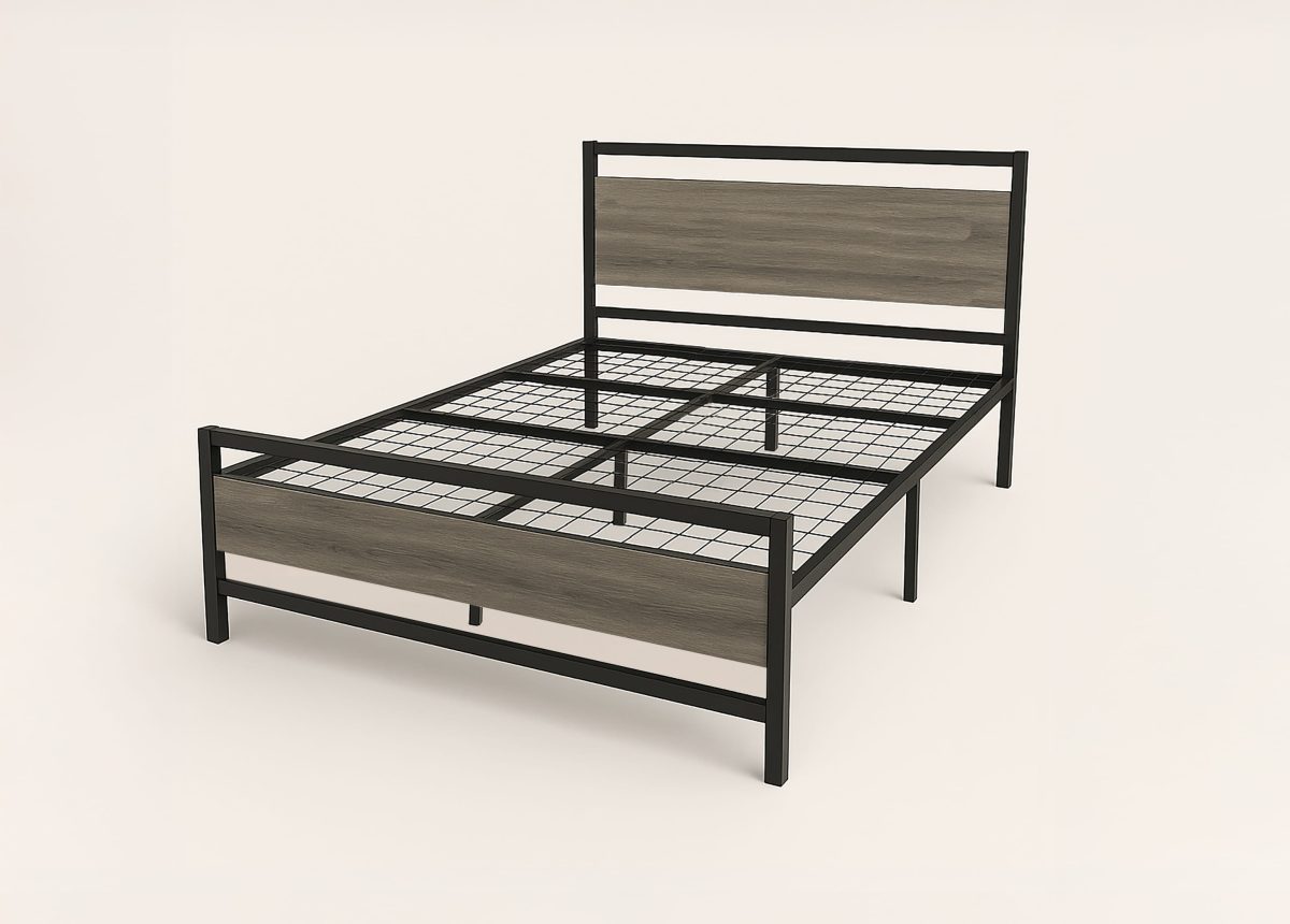 FH-2288 Metal Platform Bed view 2