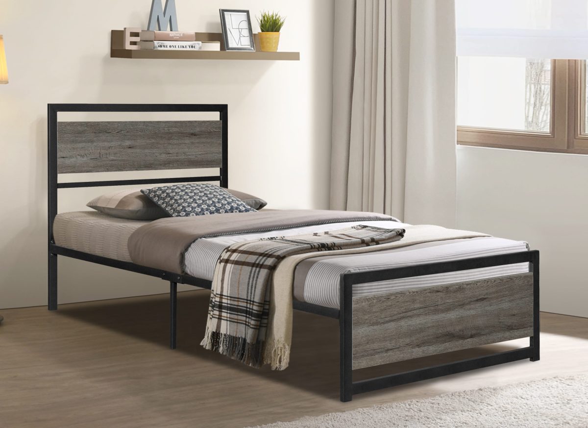 FH-2288 Metal Platform Bed view 3