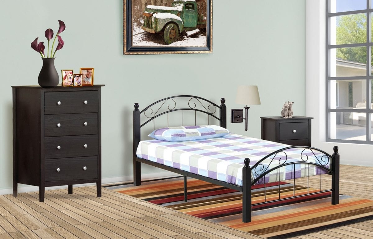 FH-2320 Metal Platform Bed view 2