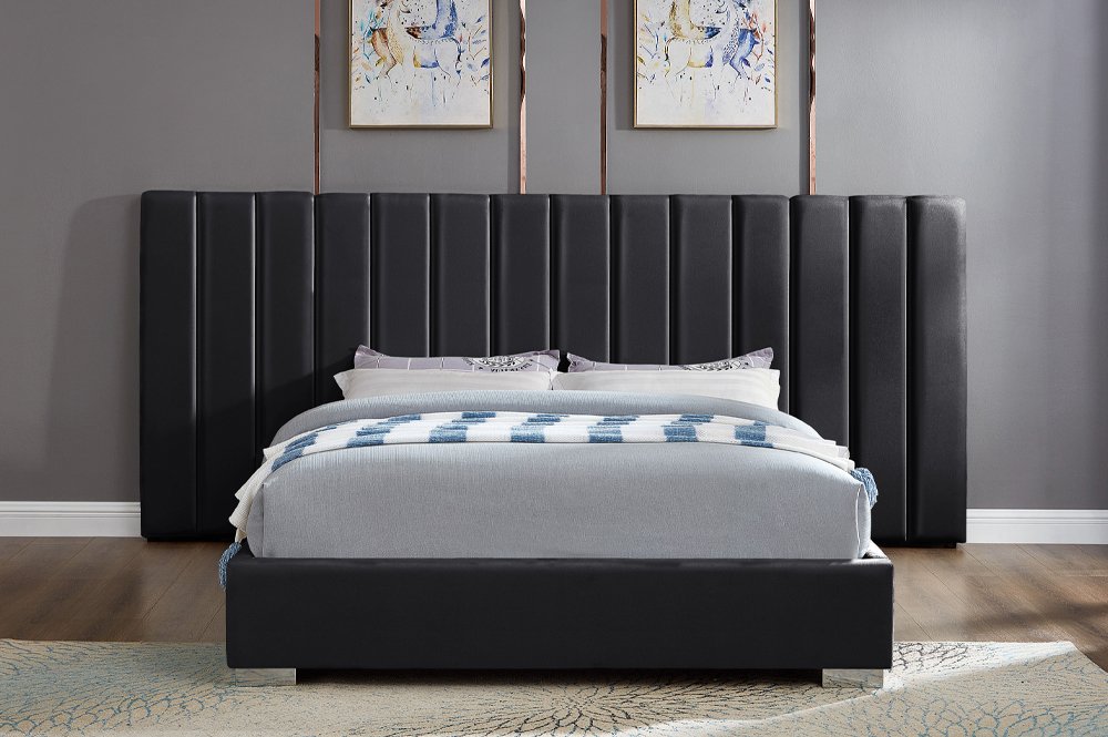 FH-2379 Extended Panel Platform Bed view 2