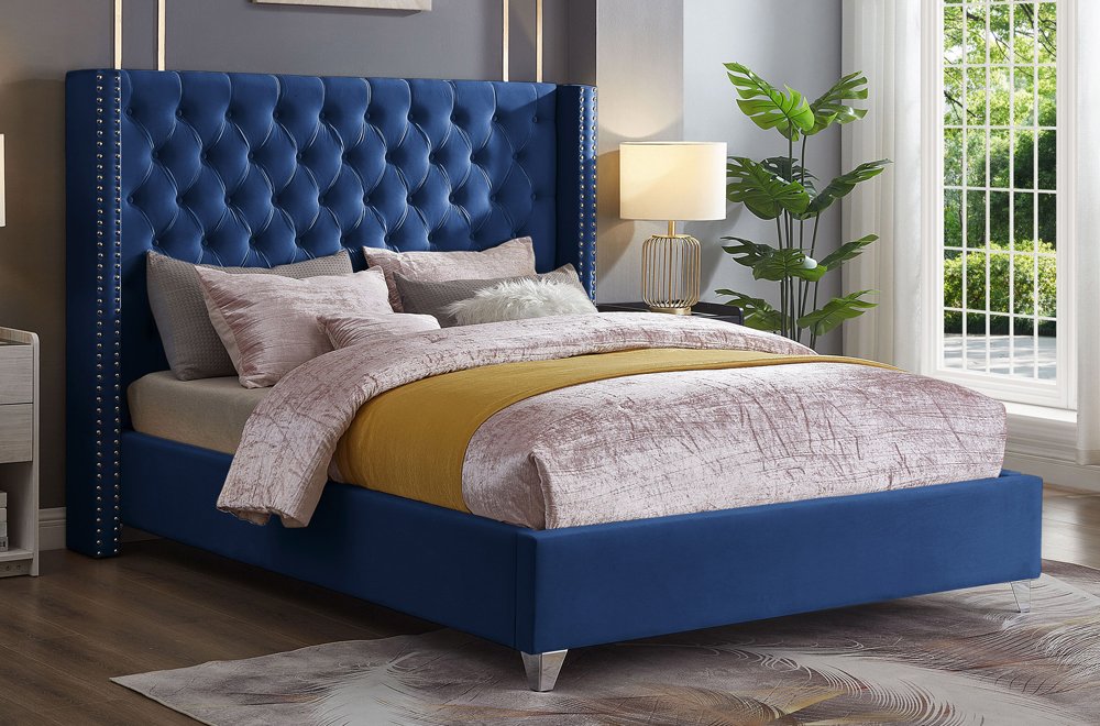 FH-2380 Wingback Platform Bed view 3