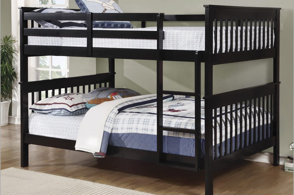 FH-2502 Double over Double Wood Bunk Bed