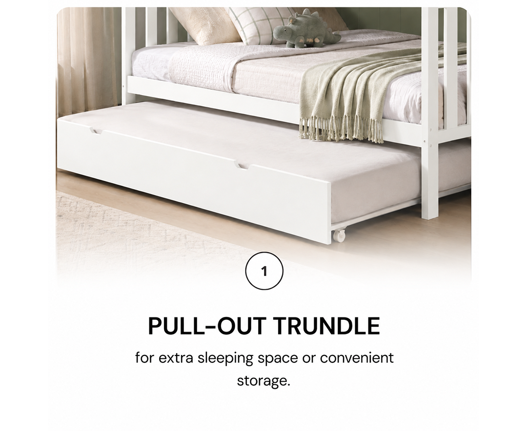 FH-2594 Single over Double Staircase Bunk Bed view 7