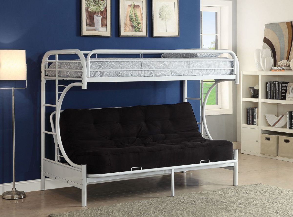FH-2800 Single over Convertible Futon Bunk Bed view 2