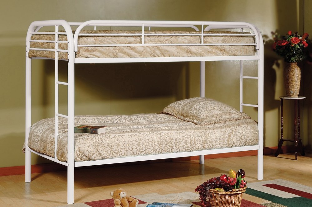 FH-2810 Single over Single Metal Bunk Bed view 3
